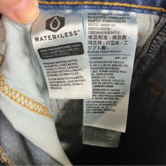 Levi’s 505 straight Jeans blue jeans size 30 x 30 - Picture 6 of 8